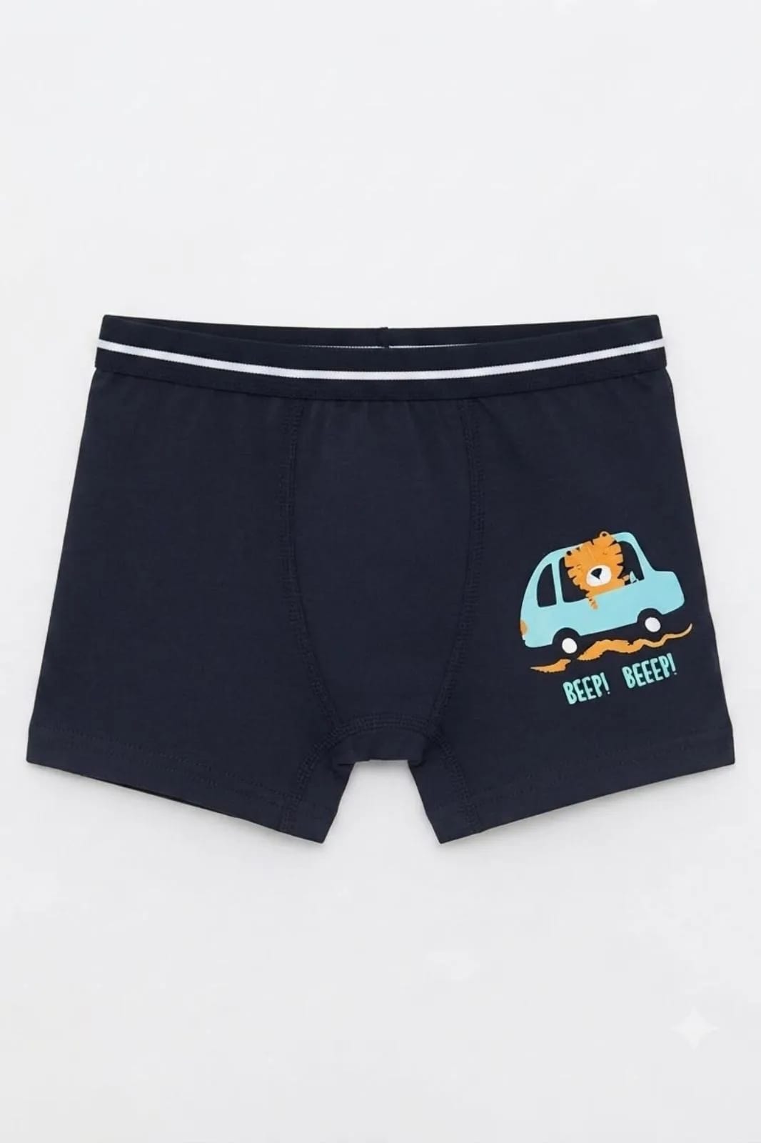 Erkek Çocuk Boxer Parça Baskılı - EC01
