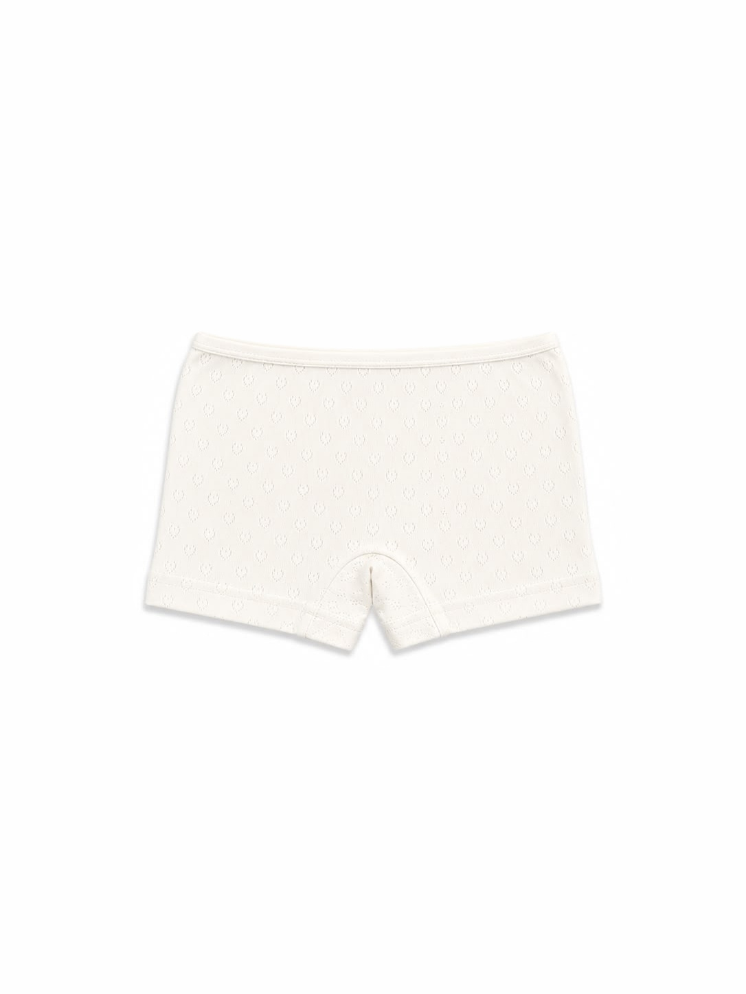 Kız Çocuk Boxer – Kalp Desenli Jakarlı